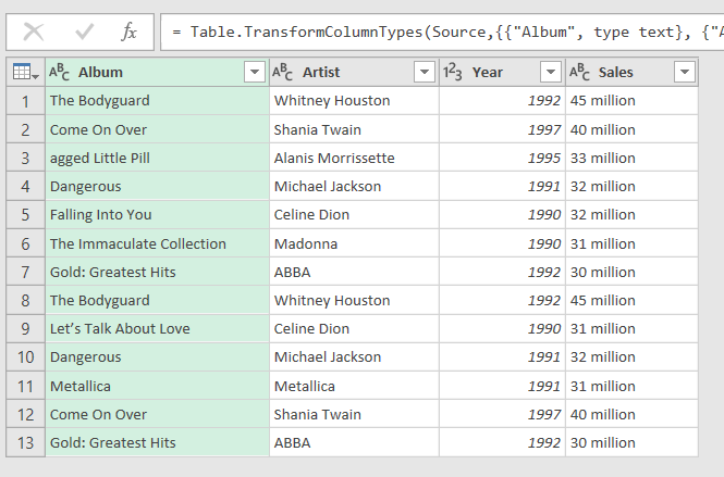 Power Query Editor: Filter Duplicate Values in Excel
