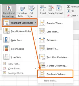 7 Methods to Find Duplicates in Two Columns in Excel