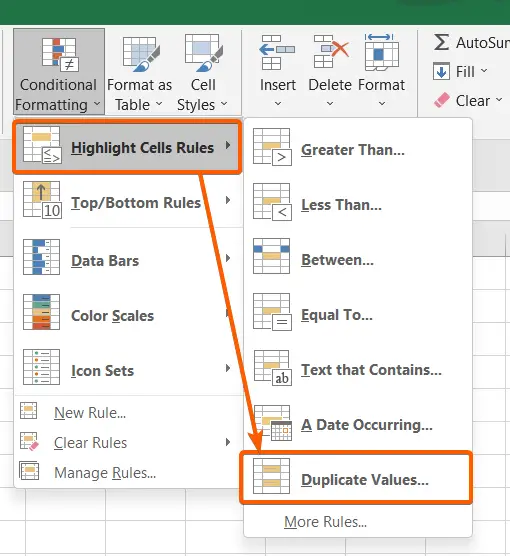 7-methods-to-find-duplicates-in-two-columns-in-excel