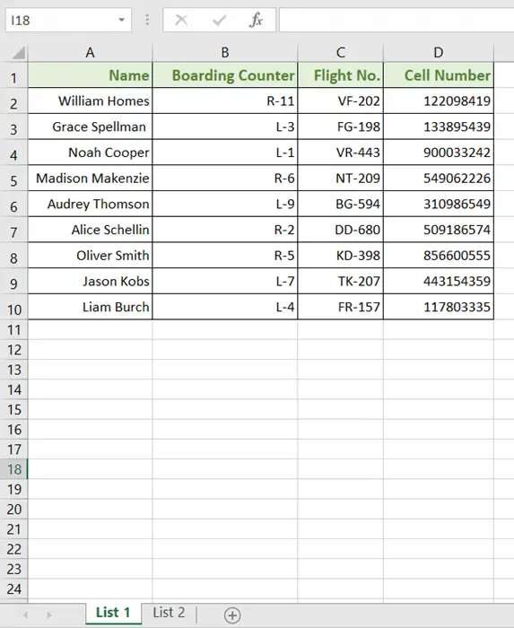 datasheet: Find Matching Values in Two Worksheets in Excel