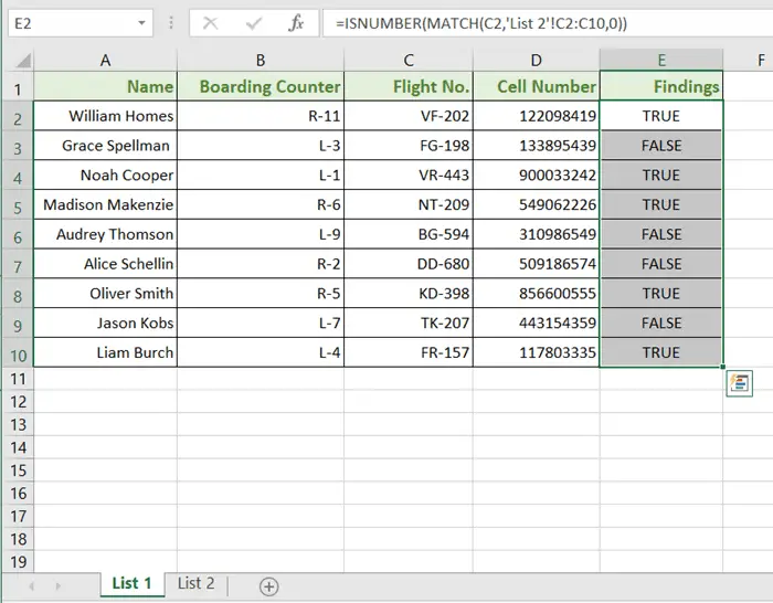 excel-find-matching-text-in-two-worksheets