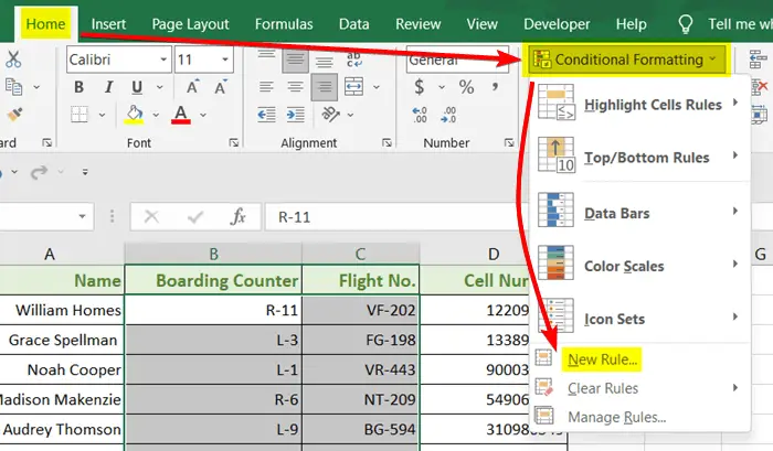 Conditional Formatting: Find Matching Values in Two Worksheets in Excel