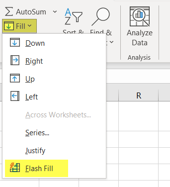 Use Flash Fill to Omit Characters from Left in Excel