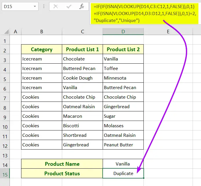 Create a Search Box Using VLOOKUP, IF, & IFNA Functions to Vlookup for Duplicate Values in Excel