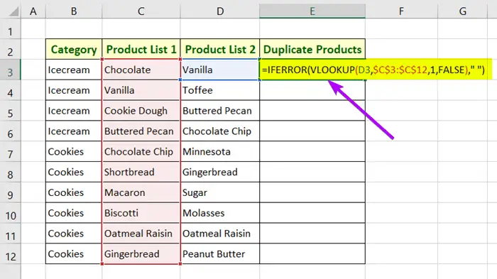 Vlookup for Duplicate Values to Pull Data Based on Matches Using VLOOKUP & IFERROR Functions in Excel
