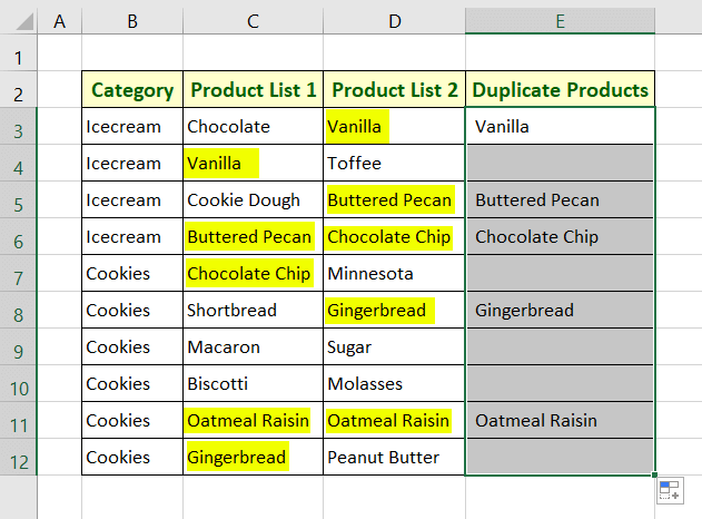 Vlookup for Duplicate Values and Return the Matches in Excel [8 Cases]