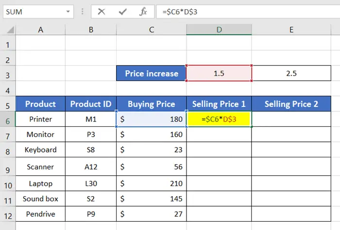 how-to-copy-and-paste-formulas-in-excel-without-changing-cell