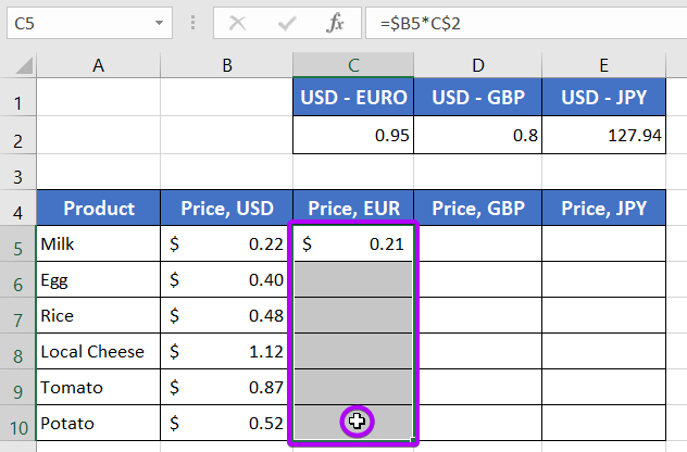 apply-same-formula-to-multiple-cells-in-excel-5-solutions