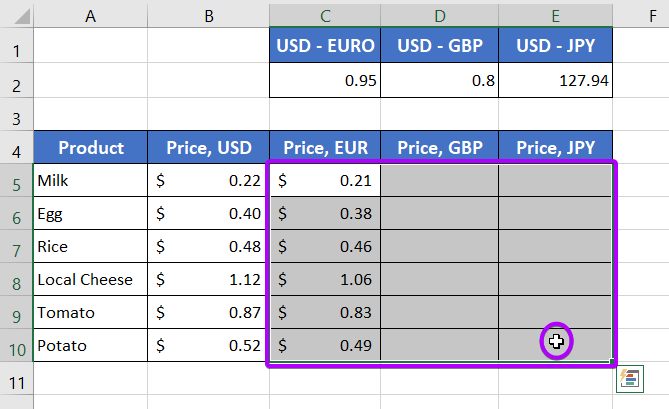 apply-same-formula-to-multiple-cells-in-excel-5-solutions