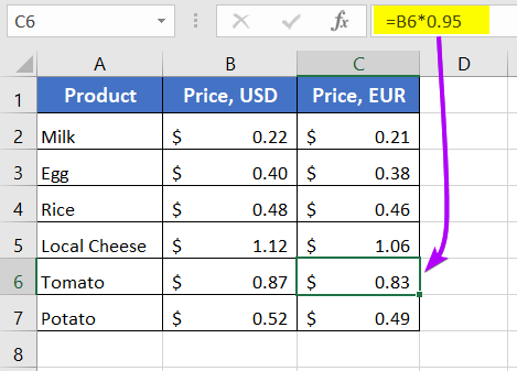 Output of Double Clicking on the Fill Handle Tool to Apply the Same Formula to Multiple Cells in Excel