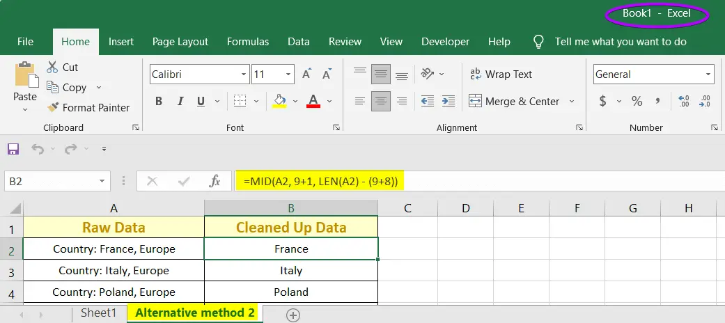 Copy a Formula to another sheet using the view side by side feature
