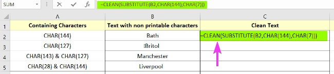 remove-non-printable-characters-in-excel-5-methods