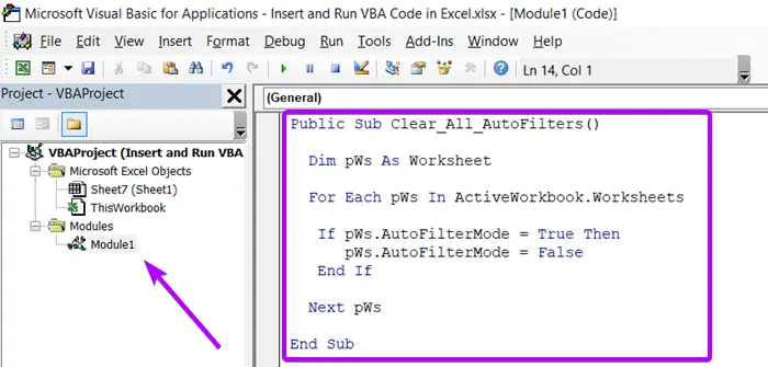 A Complete Guideline to Insert and Run VBA Code in Excel
