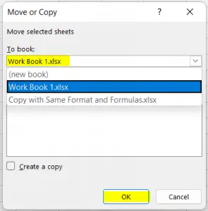 Copy Excel Sheet to Another Sheet with Same Format and Formulas