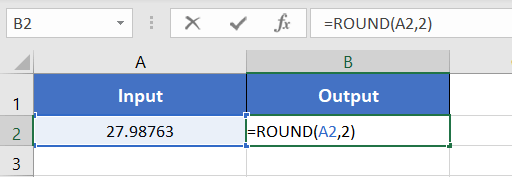 Usage Guide of ROUND Function in Excel