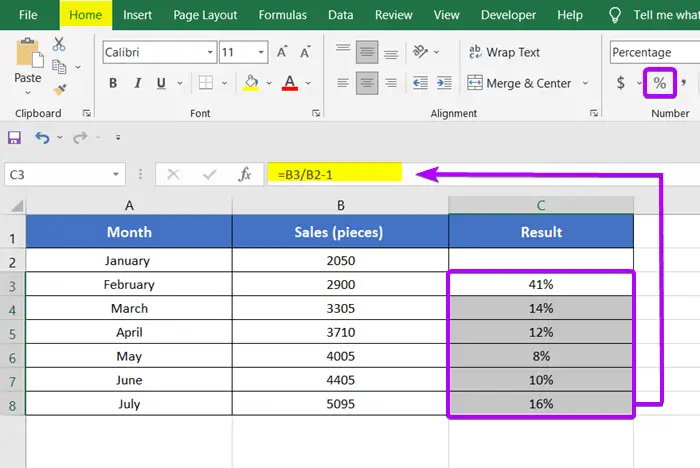 how-to-calculate-percentage-increase-excel-haiper