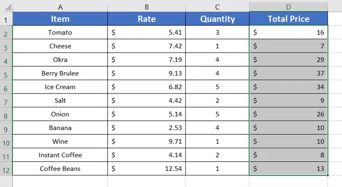 5 Ways to Round Up a Formula Result in Excel - Excelgraduate