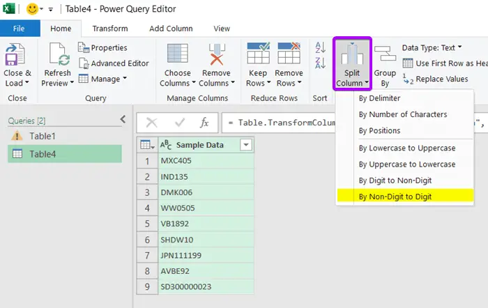 Use Power Query to Remove Numeric Characters from Cells in Excel