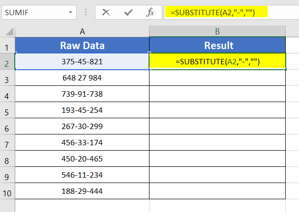 3 Ways to Remove Specific Characters in Excel