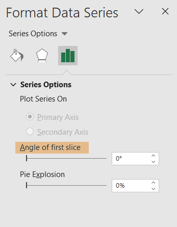 Open the Format Data Series task pane