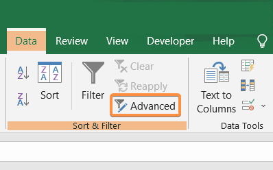 How to Use Advanced Filter in Excel?