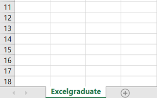 worksheet in excel