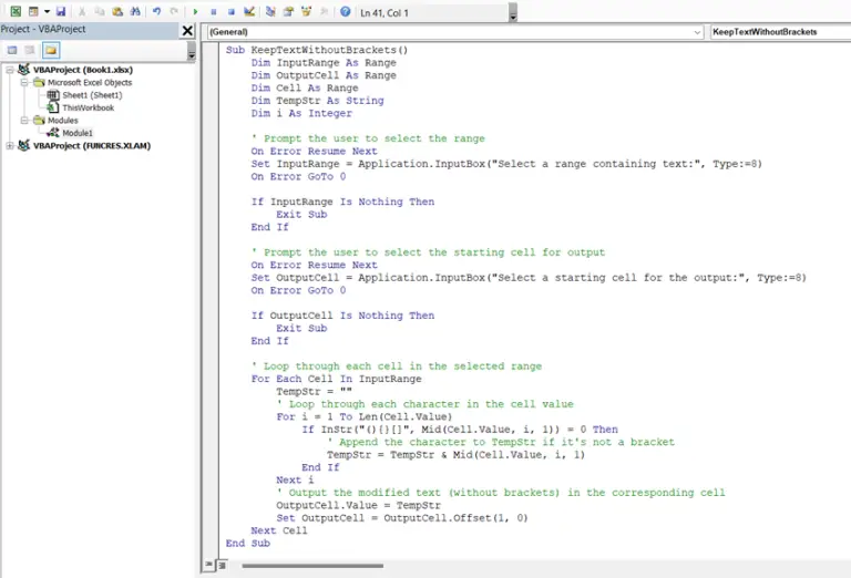Remove Brackets Effectively in Excel with 5 Methods Excelgraduate