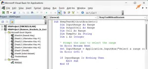 Remove Brackets Effectively in Excel with 5 Methods - Excelgraduate