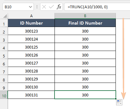 7 Ways to Remove Last 3 Digits in Excel - Excelgraduate