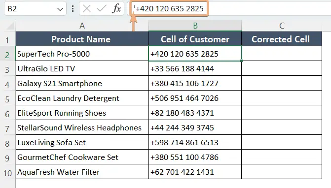 Dataset with invisible apostrophes in Excel