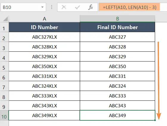 7 Ways to Remove Last 3 Digits in Excel