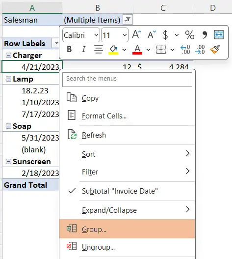 how-to-fix-cannot-group-that-selection-in-excel-pivot-table