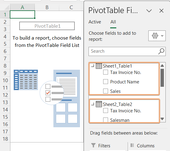 3 Ways to Create Pivot Table from Multiple Sheets in Excel