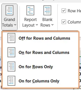 How to Change Pivot Table Layout in Excel [5 Best Methods] - Excelgraduate