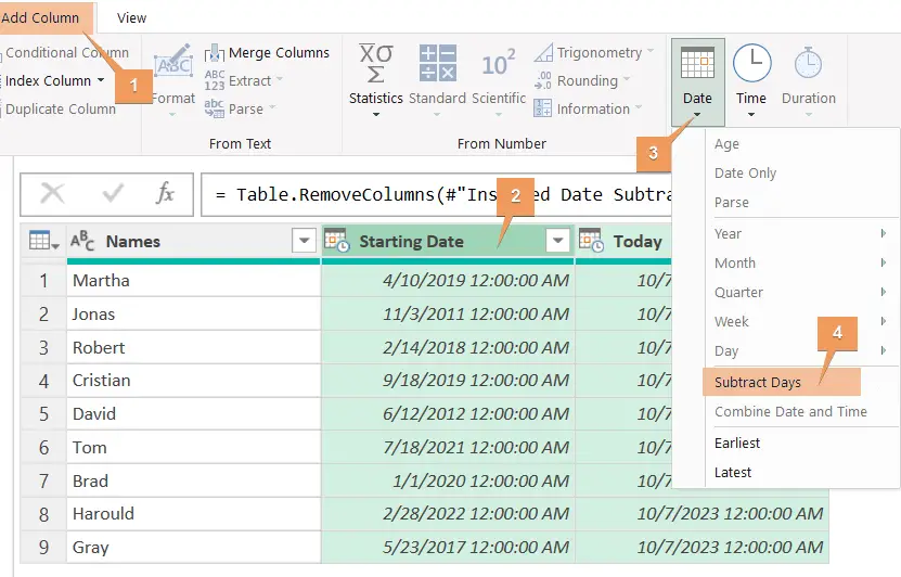 How to Create Automatic Day Counter in Excel [8 Methods] - Excelgraduate