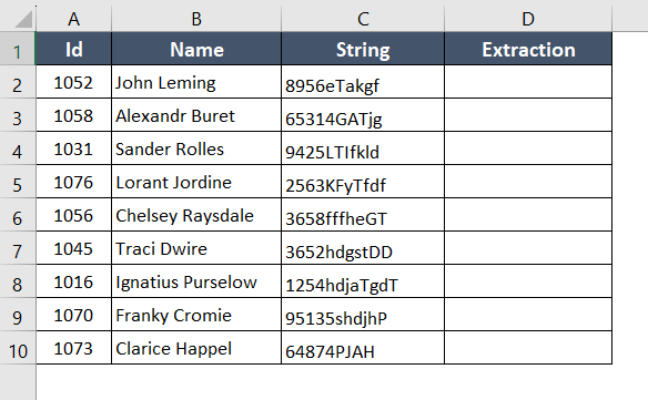 Dataset for Flash fill