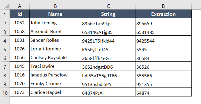 Textjoin function final result for extracting digit from string