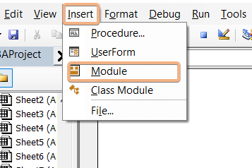 Inserting a VBA code module for extracting digits from a string