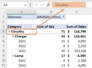 2 Ways to Rename Group in Pivot Table in Excel - Excelgraduate