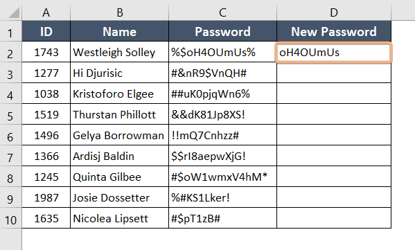 Removing Special Characters in Excel