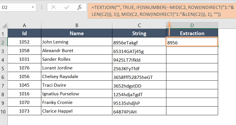 multiple functions for extracting digit from string