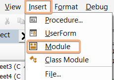 Module Insertion