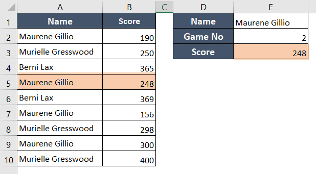 How To Find Second Match In Excel Using XLOOKUP [4 Methods] - Excelgraduate