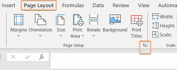 To remove a watermark from Excel, navigate to the 'Page Layout' option