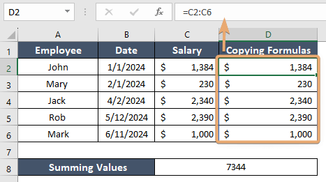 What Does Colon Mean in Excel Formula? [2 Examples] - Excelgraduate