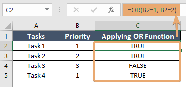 How to Use OR Function in Excel [3 Examples]